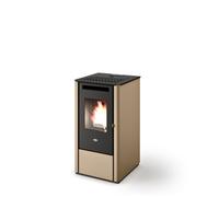 Stufa a pellet Eva Calor Kali 9 KW Tortora - 9016003000