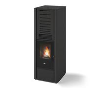 Stufa a pellet Eva Calor Karen 9 kw Nero Groffato - 901678200