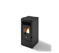 Stufa a Pellet Eva Calor Rita 9 KW Nero Goffrato - 901655900