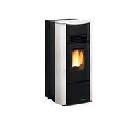 Stufa A Pellet La Nordica Extraflame Mod. Giusy Plus 5.0 Canalizzata 7,5 KW Bianca