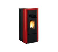 Stufa A Pellet La Nordica Extraflame Mod. Giusy Plus 5.0 Canalizzata 7,5 KW Bordeaux