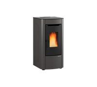 LA NORDICA Stufa A Pellet Ventilata Sabry 7 Kw Grigio