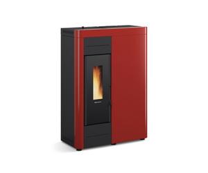 Stufa a Pellet La Nordica Virna Idro 14 Kw Bordeaux