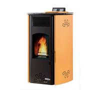 Stufa a pellet Laminox MARGHERITA AIR 8,5kW ventilata in acciaio riscaldamento