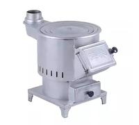 Stufa a Pellet Piccola Stufa a Legna in ghisa Alta efficienza Risparmio di Carburante Lunga Durata di combustione Adatto for Cucinare e Riscaldare all'aperto