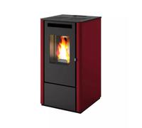 STUFA A PELLET PUNTO FUOCO "THELMA" BORDEAUX 8 KW