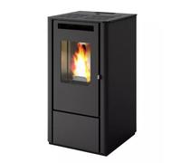 Stufa a pellet Punto Fuoco "Thelma" nero 8 kW