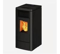 Stufa a pellet Ravelli Ecoteck RC70 8 kW canalizzata maiolica, ghisa e acciaio