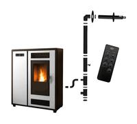 STUFA A PELLET SANNOVER Astal 12,2 + Kit