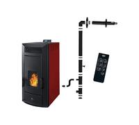 STUFA A PELLET SANNOVER Kleona Idraulica 22,7 + kit