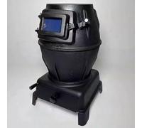 Stufa A Pellet Stufa Da Campeggio for Interno Tendas Struttura In Ghisa Include Gancio, Paletta E Contenitore Raccogli Cenere Con Finestra Di Osservazione(25 * 25 * 40cm)