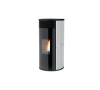 Stufa a Pellet Tonda MCZ Pad Hydromatic 18 R Maestro Plus Da 18 Kw Vari Colori