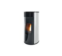 Stufa a Pellet Tonda MCZ Pad Hydromatic 18 R Maestro Plus Da 18 Kw Vari Colori