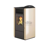 Stufa a pellet ventilata 9,5 kW Punto Fuoco Lory Riscaldamento pellets [EEK: A+]