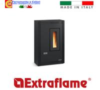 Stufa a Pellet Ventilata Extraflame 5.1 KW Riscaldamento Casa Slim LUISELLA [EEK: A+]