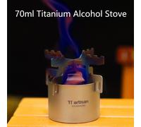 Stufa ad alcool in titanio Cook pi intelligente non pi dura 70 ml per una mi