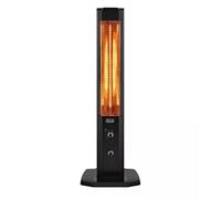 VINCO - STUFA ELETTRICA A TORRE RISCALDATORE DA INTERNO ESTERNO 1200W - Mod. 70252