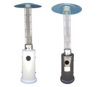 STUFA AEREA CILINDRICA 12,5 Kw - verniciata grigia antracite
