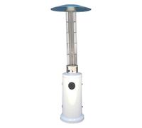 Stufa Aerea Cilindrica Kasart 12,5 kw Verniciata Bianca