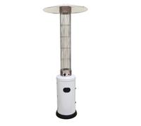 505377 STUFA AEREA CILINDRICA TEPORUS BIANCO