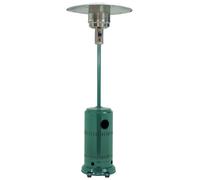 Teporus Stufa a Gas Bombola Infrarossi Fungo Riscaldante da Esterno GPL Potenza 13 kW colore Verde - HSS-A-PC Patio