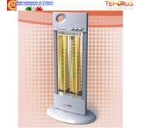 STUFA AL CARBONIO 1000 WATT LAMPADA OSCILLANTE BIANCO 500-1000W H65 CM 2 POTENZE