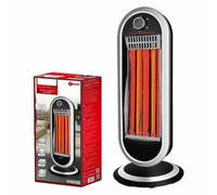 Stufa al Carbonio Oscillante 900W con Potenza Regolabile 2 Livelli Griglia di