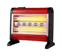 Stufa al Quarzo 1600W con Turbo Ventola e Umidificatore 2 Livelli di Potenza