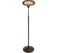 Stufa al Quarzo Patio Lampada Piantana Infrarossi Esterno 2000W
