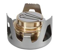 Stufa alcolica, 3.82x3.82x1.81 temperatura regolabile mini bruciatore spirituale, fornello da campeggio portatile, zaino in spalla leggero, bruciatore da campeggio esterno per barbecue picnicalcoho