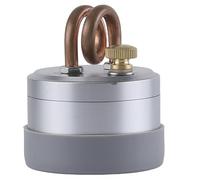 Stufa alcolica da 2, 4x2, 8 pollici da 50 ml Mini stufa alcolica con bruciatore in metallo portatile non cuscinetto per campeggio, zaino in spalla, escursioni zaino.