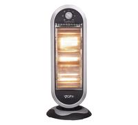 Stufa Alogena 1200W 3 Elementi Grigia