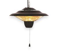 Stufa alogena 220V al carbonio a sospensione 42x42xH24 cm
