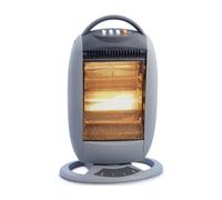 STUFA ALOGENA A TRE POTENZE 1200 W CON FUNZIONE OSCILLANTE ROTANTE BASSO CONSUMO