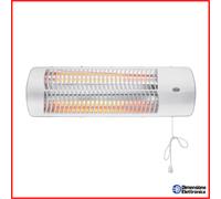 Stufa Alogena da Parete Basso Consumo ZEPHIR Riscaldatore Elettrico Calorifero