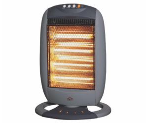 Stufa Alogena Oscillante Max 1600W da Bagno Elettrica Stufetta Riscaldamento