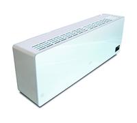 Argo Termoventilatore da parete Ceramico Stufa elettrica Potenza 2000 Watt con Telecomando e Timer - CHIC SILVER