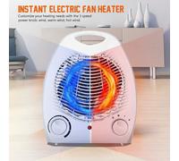 Stufa basso consumo Termoventilatore scaldabagno 1000W stufetta riscaldatore min