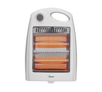 Stufa BIMAR HR304, 2 livelli di calore, Grigio, Bianco