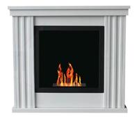 Stufa / Camino / Caminetto ecologico a bioetanolo - Mod. Kamin Soft Bianco