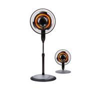 Stufa a Ventilatore Elettrica a Carbonio Funzione Oscillabile e Timer 2000W DCG