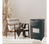 Stufa Catalitica Fm Kera-42 Pannello Ceramica 4200w Nera