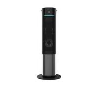 Cecotec Riscaldatore elettrico in ceramica a pedale ReadyWarm 2070 Max Ceramic Rotate Smart. 2000 W, display digitale, controllo touch e telecomando, oscillazione, 3 modalità, termostato, 20 m²