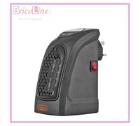 Termoventilatore a parete bagno ceramico MINI stufa elettrica basso consumo muro [EEK: A]