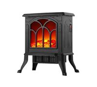 Stufa con effetto fiamma e termostato, 750 W/1500 W. Ideale per riscaldare il tuo spazio con stile e comfort. Perfetto per creare un'atmosfera accogliente.