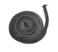 Stufa Corda Fuoco Sigillo Casa 2m Ricambio Stufa a Legna Accessorio Nero