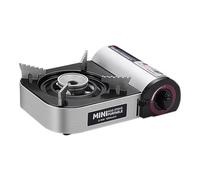 Stufa Da Campeggio Portatile Da Bruciatore Compatto E Leggero Con Accensione Piezoelettrica: Alta Potenza, Facile Da Trasportare, Ideale Per Escursioni, Trekking, Picnic, Viaggi, All'aperto E EM