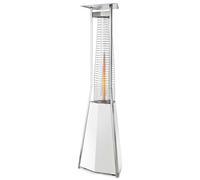 Stufa da Esterno Fungo a Gas GPL 10 kW Kaliente Siabs Bianco