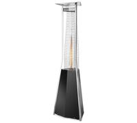 Stufa da Esterno Fungo a Gas GPL 10 kW Kaliente Siabs Nero