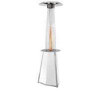 Stufa da Esterno Fungo a Gas GPL 10 kW Solflame Siabs Bianco